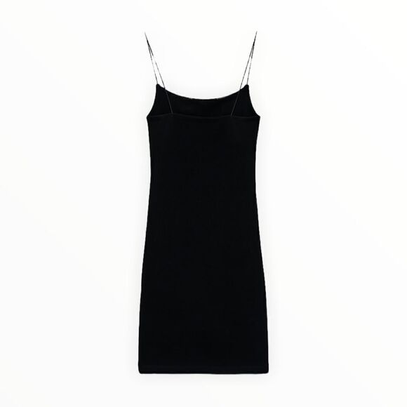 ZARA | Black | FITTED DRESS - Picture 3 of 9